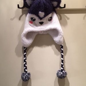 NWOT Justice dog hat